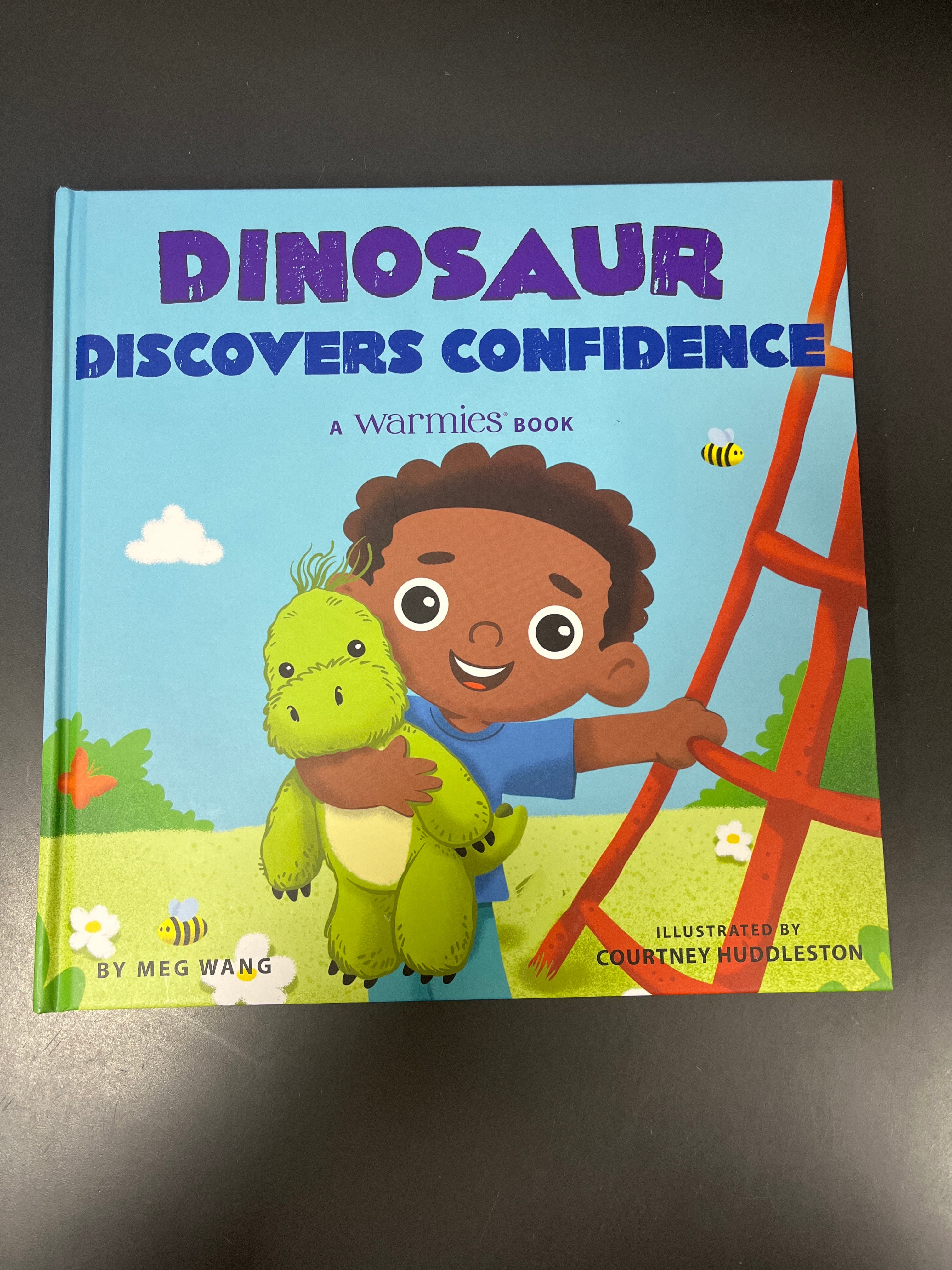 WARMIES BOOK - DINOSAUR DISCOVERS CONFIDENCE