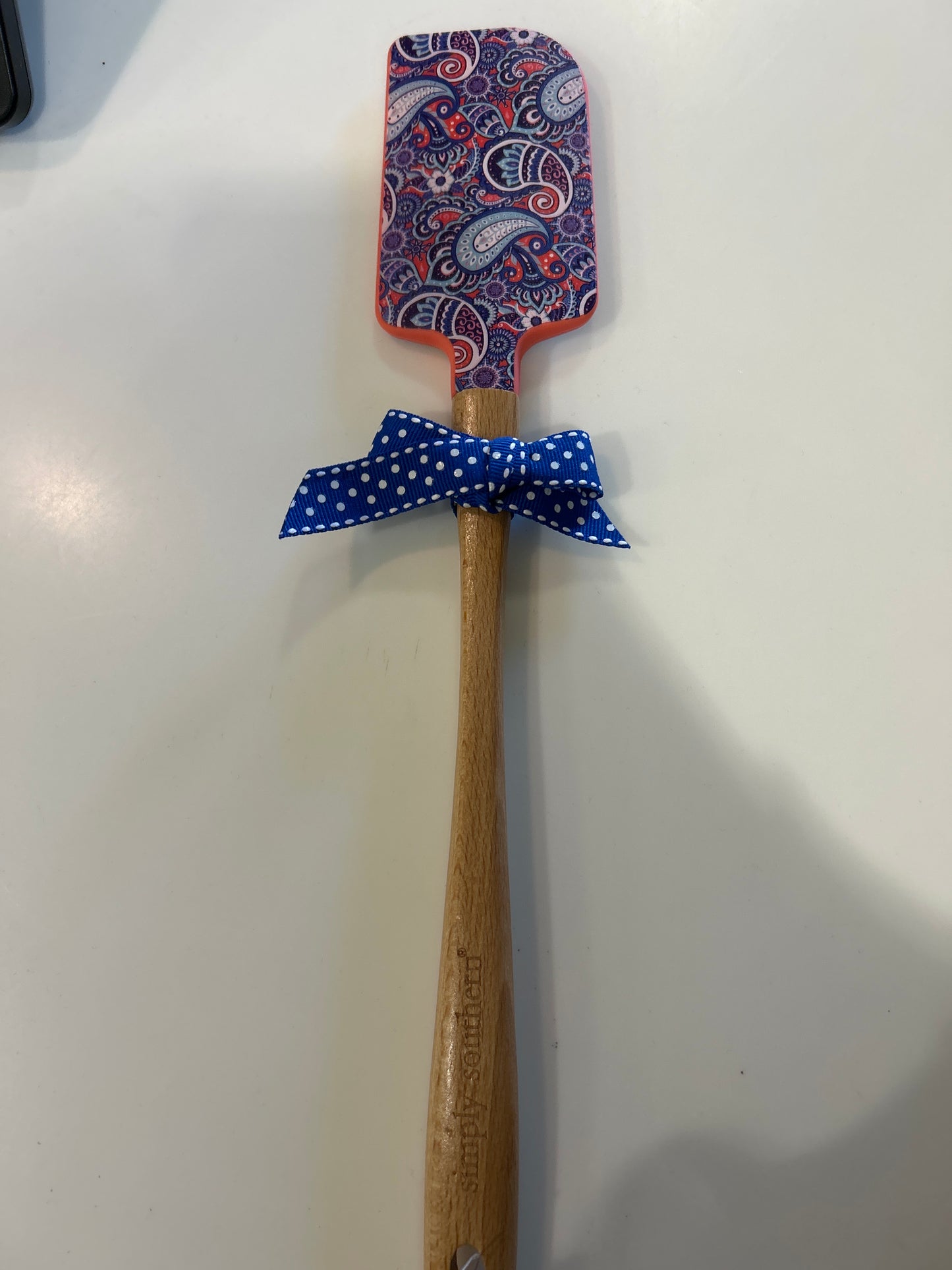 SILICONE SPATULA PATTERN- PAISLEY