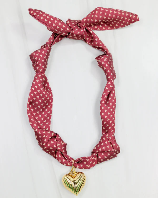 SERAFINA SCARF CHARM NECKLACE