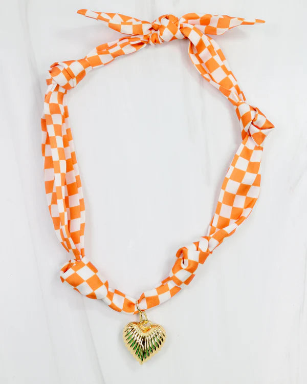 SERAFINA SCARF CHARM NECKLACE