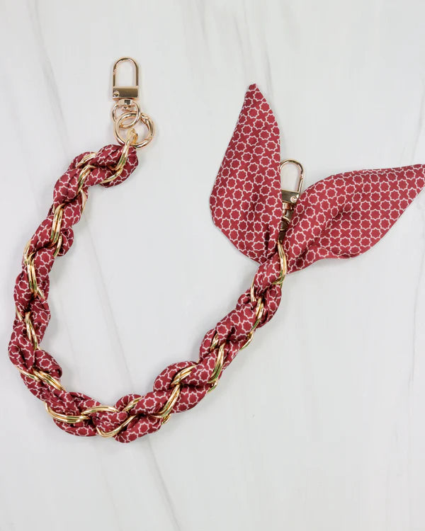 SERAFINA SCARF PURSE CHAIN