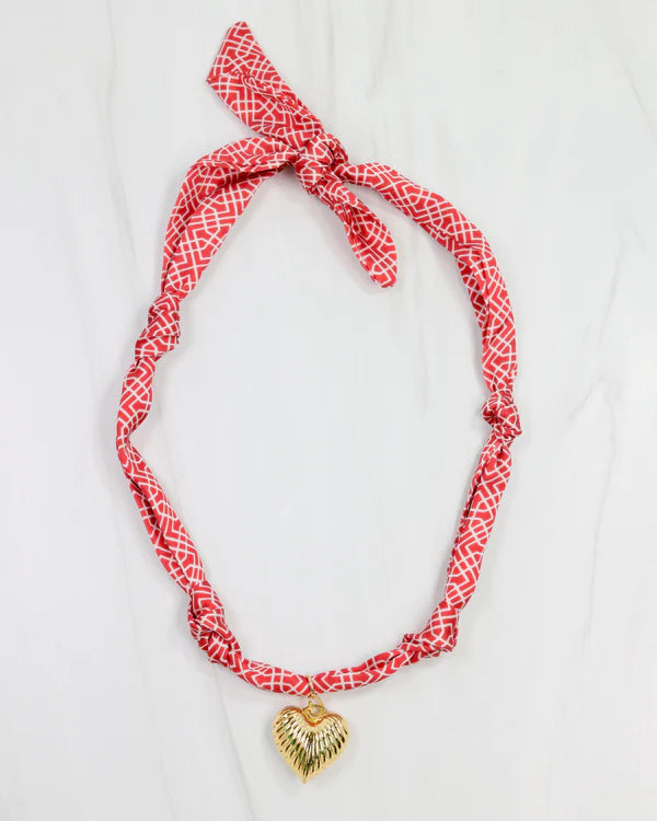 SERAFINA SCARF CHARM NECKLACE