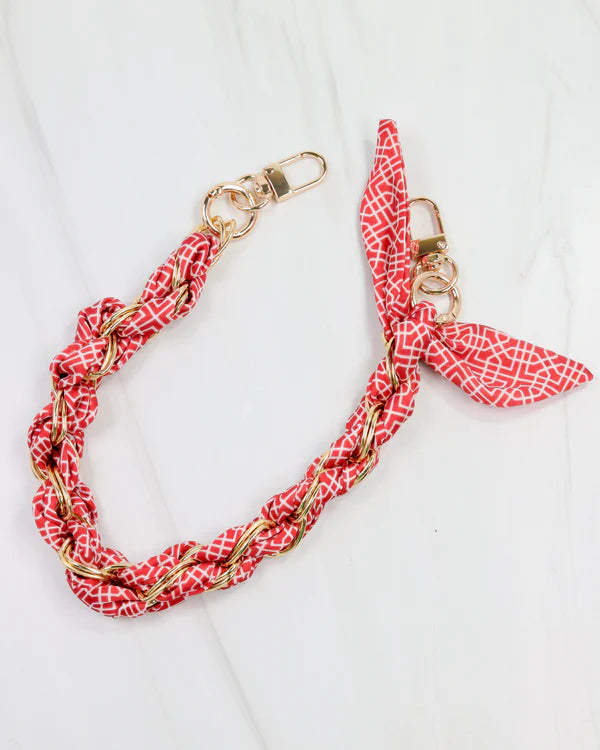SERAFINA SCARF PURSE CHAIN