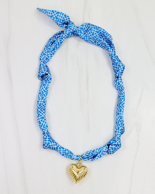 SERAFINA SCARF CHARM NECKLACE