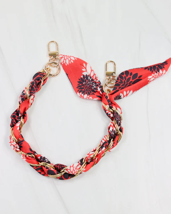 SERAFINA SCARF PURSE CHAIN