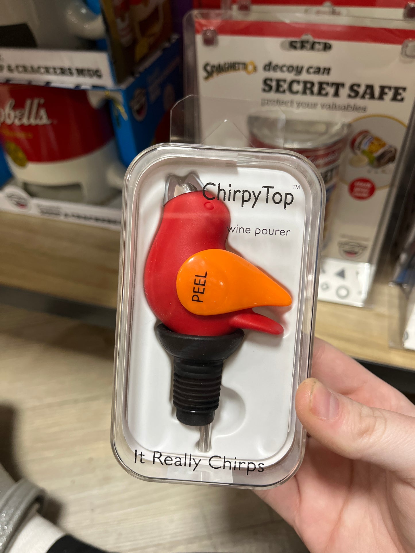 CHIRPY TOP - RED/ORANGE - Pharm Favorites by Economy Pharmacy