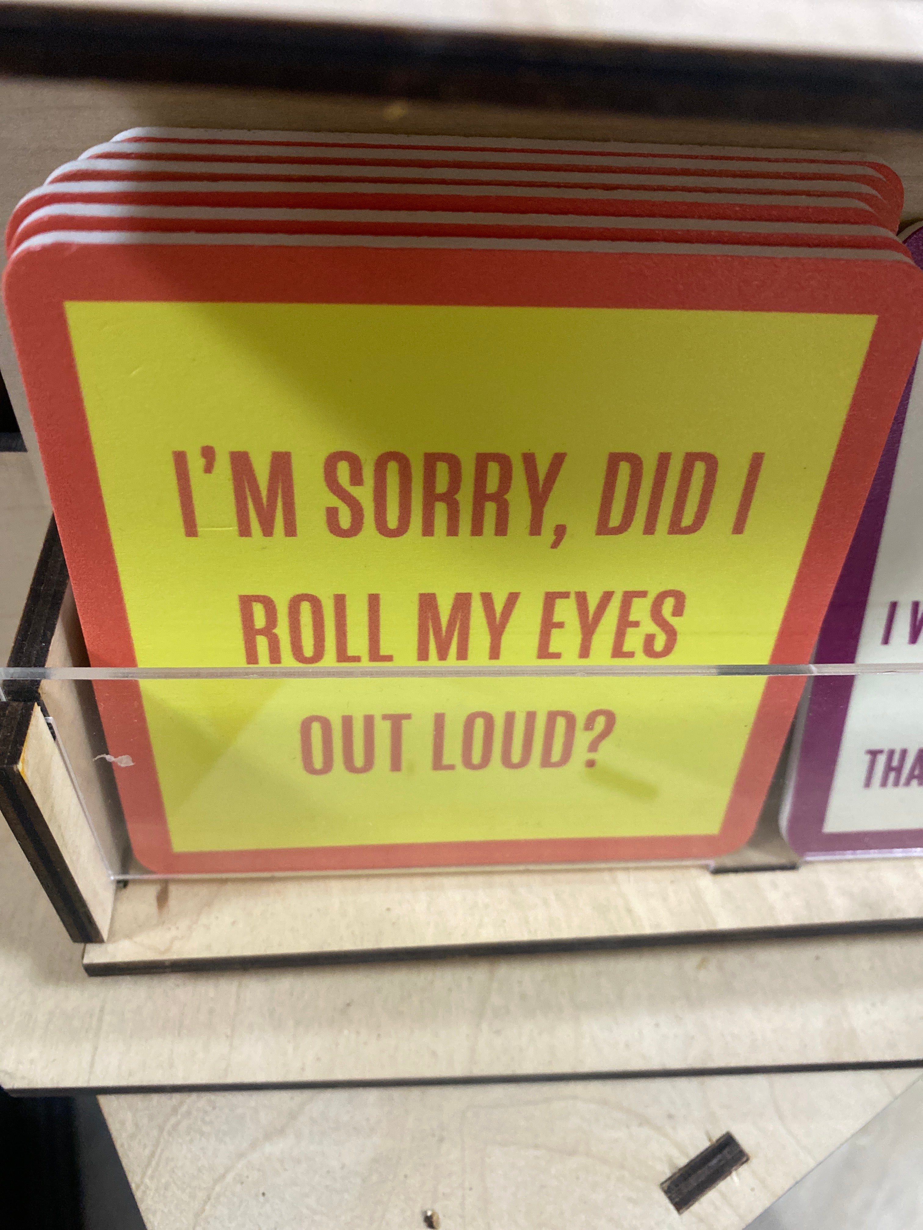 COASTER - ROLL MY EYES