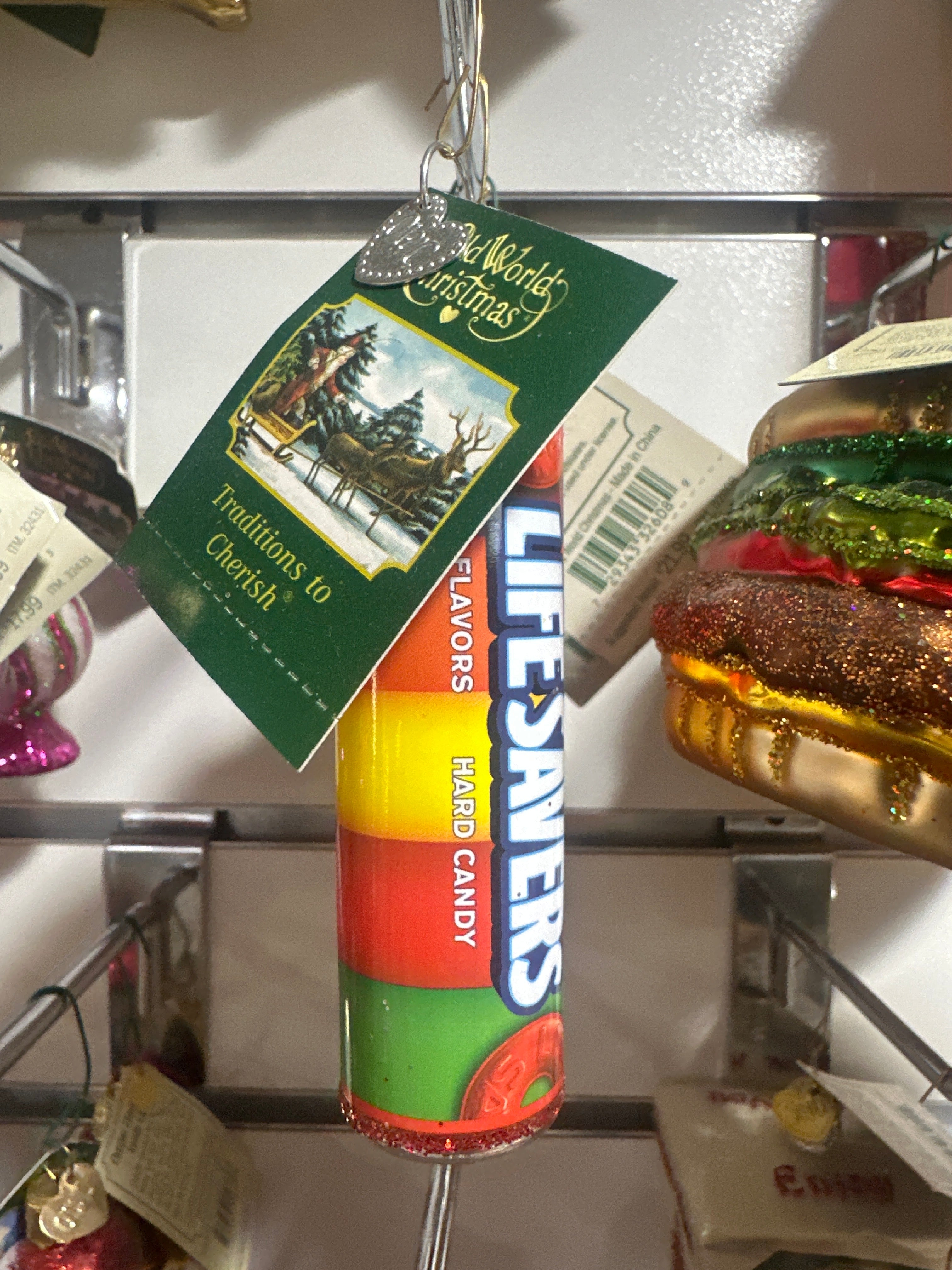 CHRISTMAS ORNAMENT - LIFESAVERS