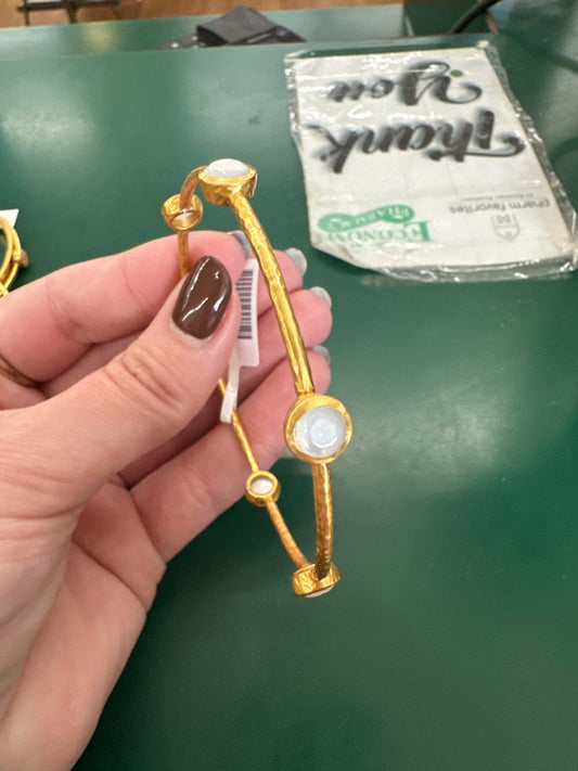 MILANO BANGLE GOLD MOTHER OF PEARL -M