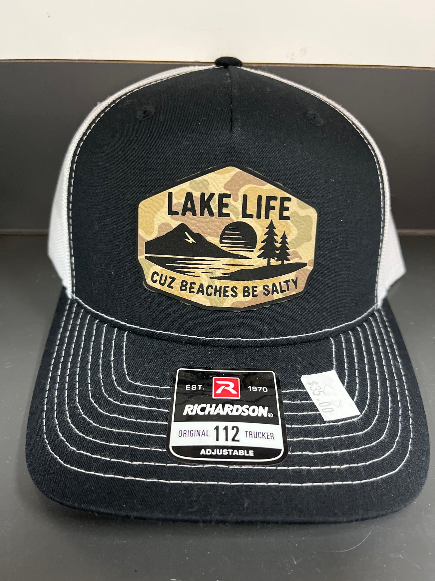 LAKE LIFE CUZ BEACHES BE SALTY HAT