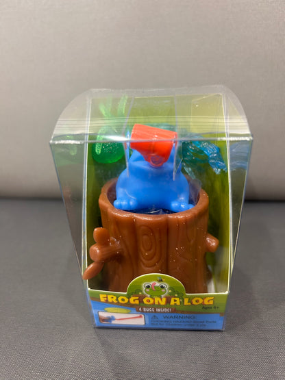FROG ON A LOG