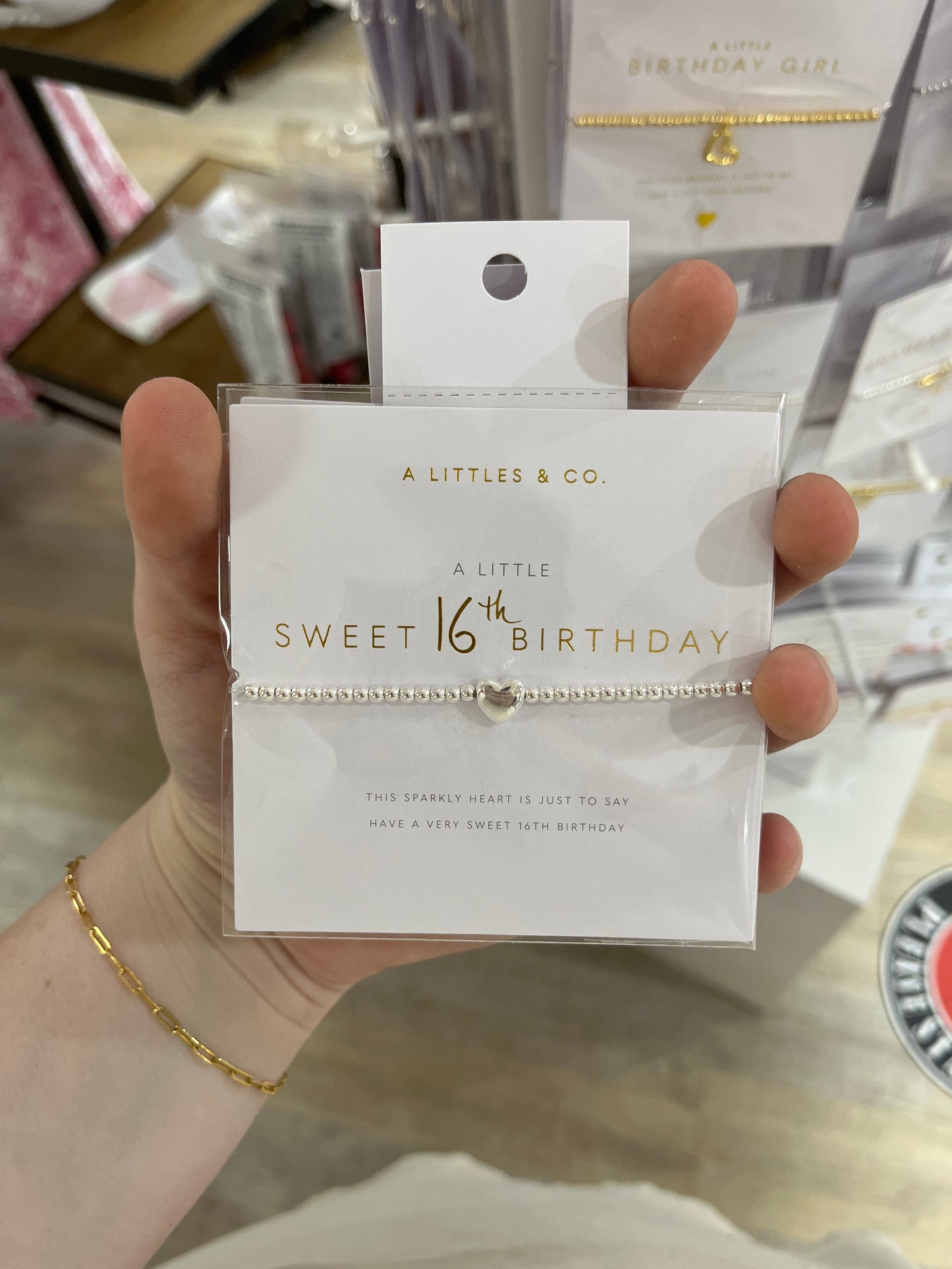 A LITTLE BRACELET - SWEET 16TH BDAY