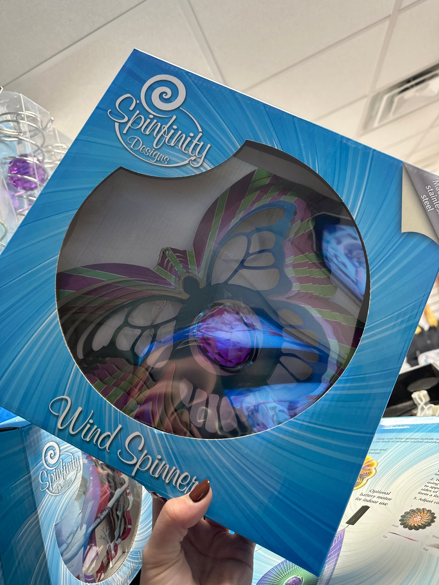CRYSTAL PINK BUTTERFLY
