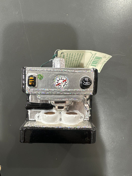 CHRISTMAS ORNAMENT - EXPRESSO MACHINE