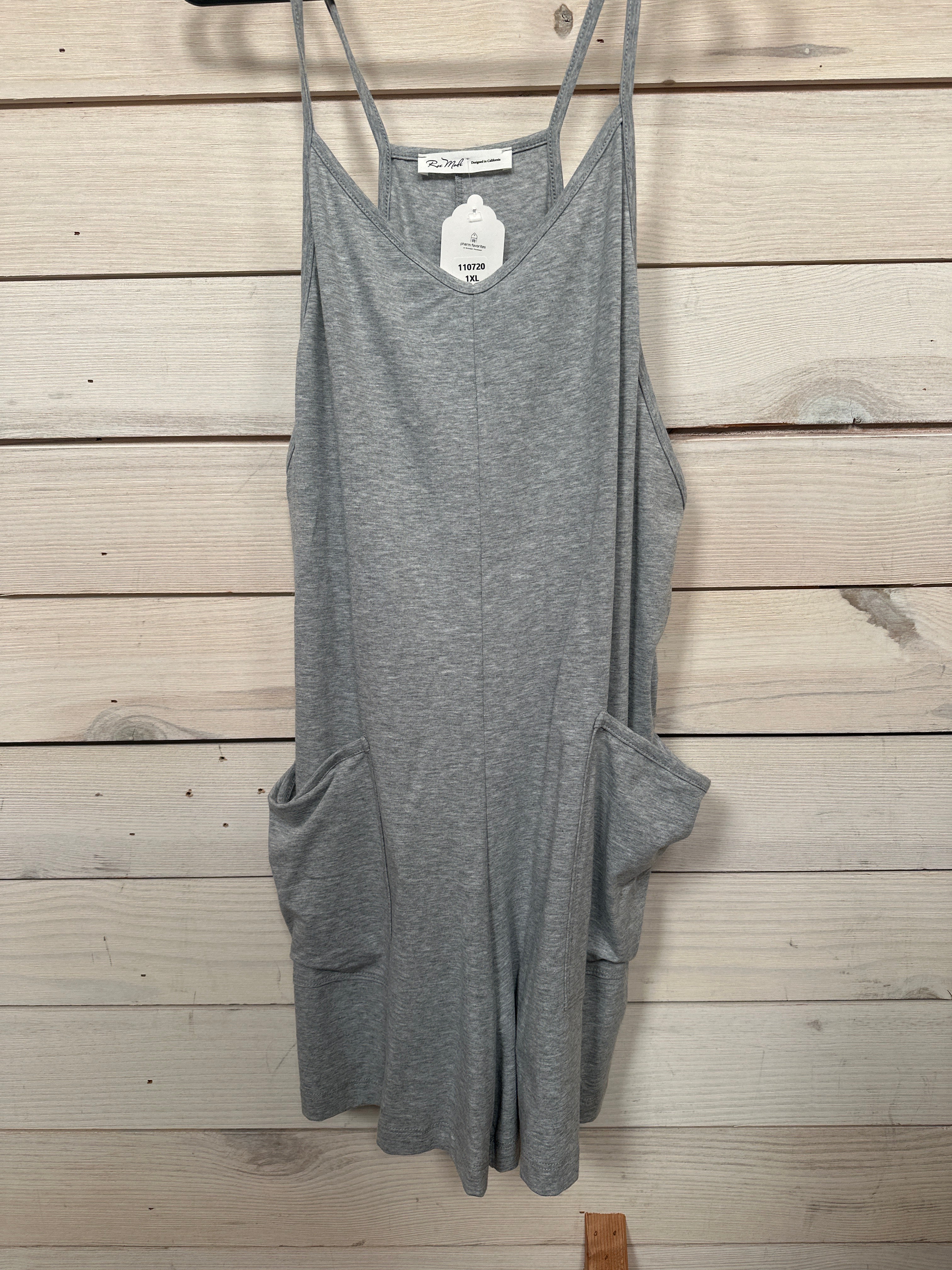 GREY ROMPER