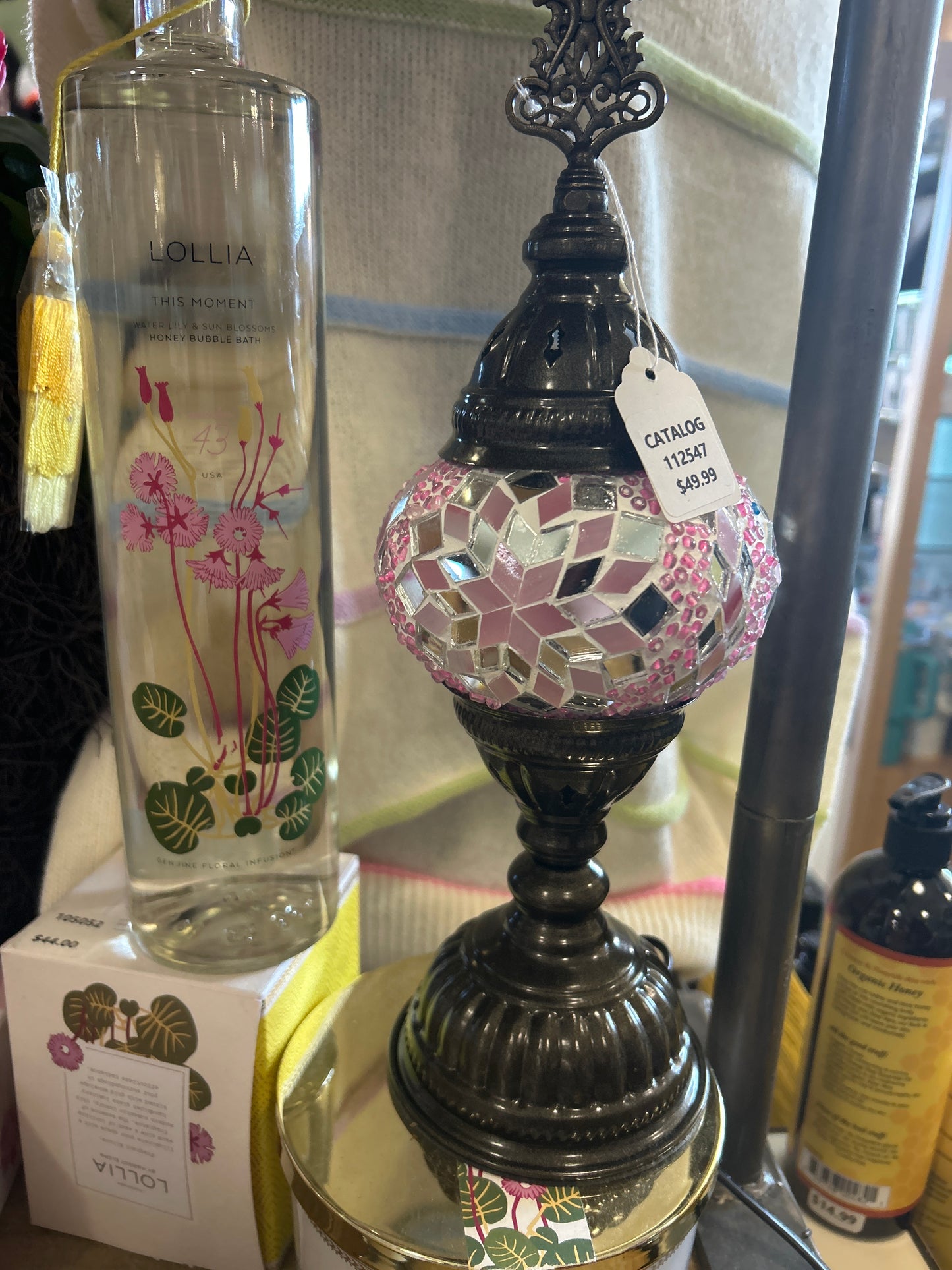 TURKISH LAMP - PINK