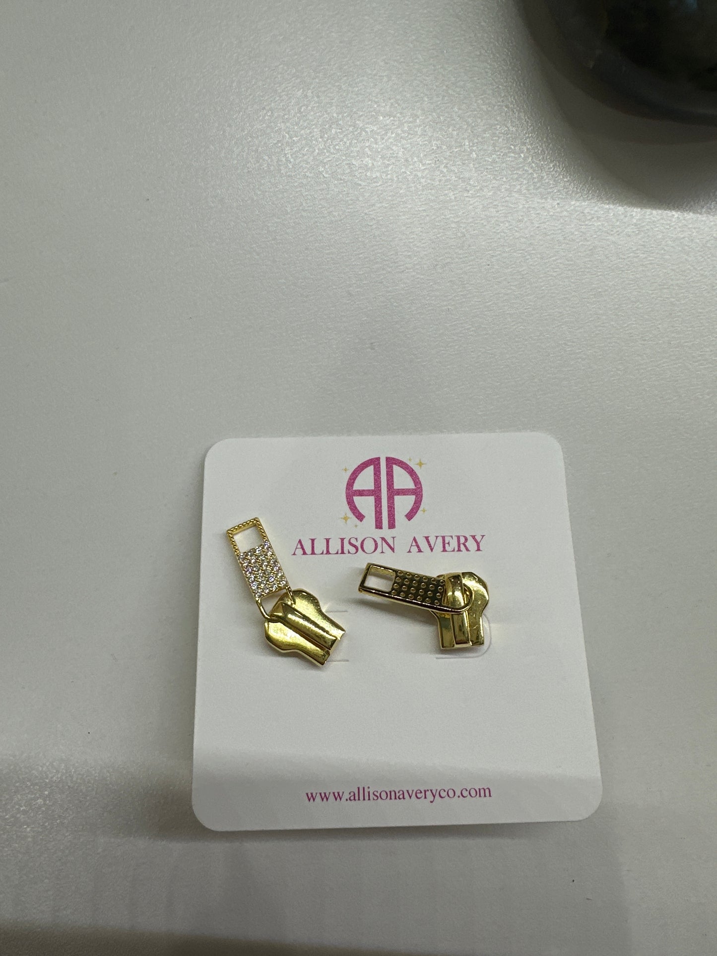 ZIPPER EARRINGS