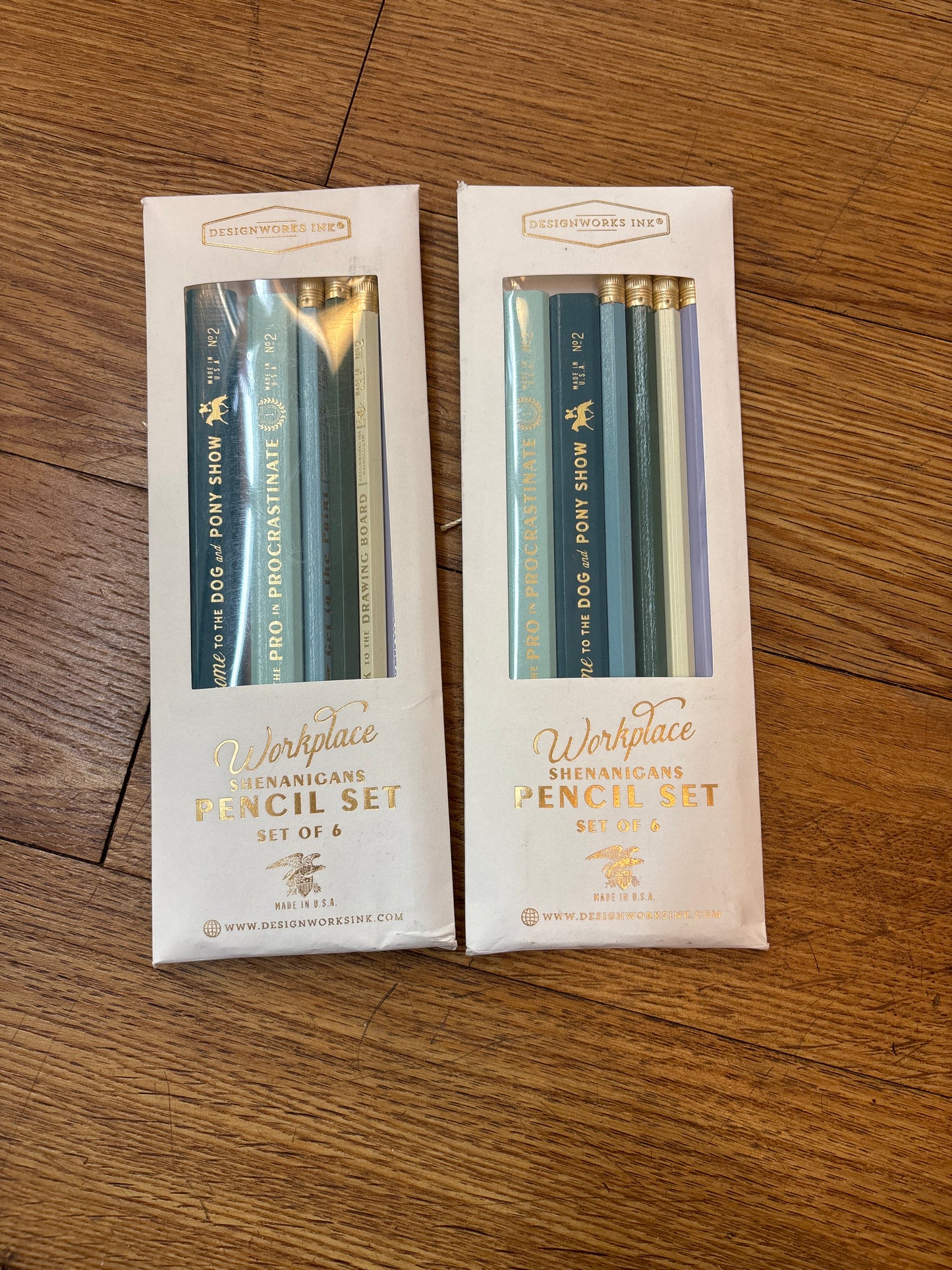 WORKPLACE SHENANIGANS PENCIL SET