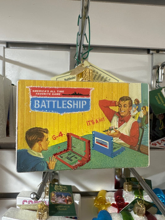 CHRISTMAS ORNAMENT -  BATTLESHIP