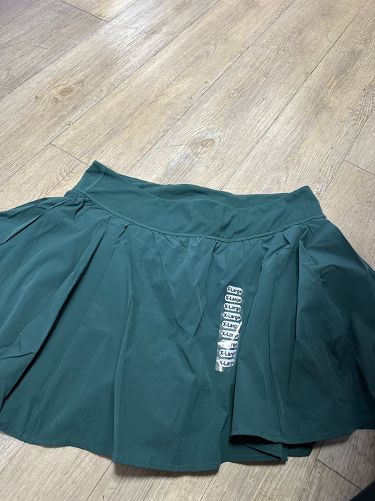 TENNIS SKORT - EVERGLADE GREEN