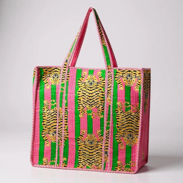 QUILTED TOTE BAGS - XL
