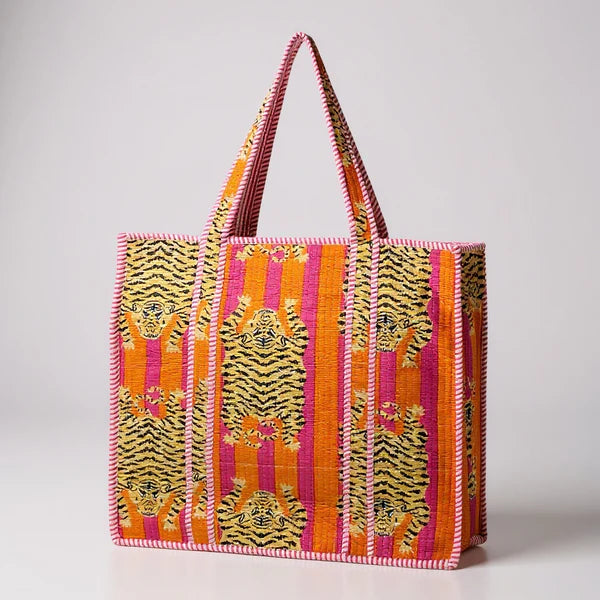 QUILTED TOTE BAGS - XL