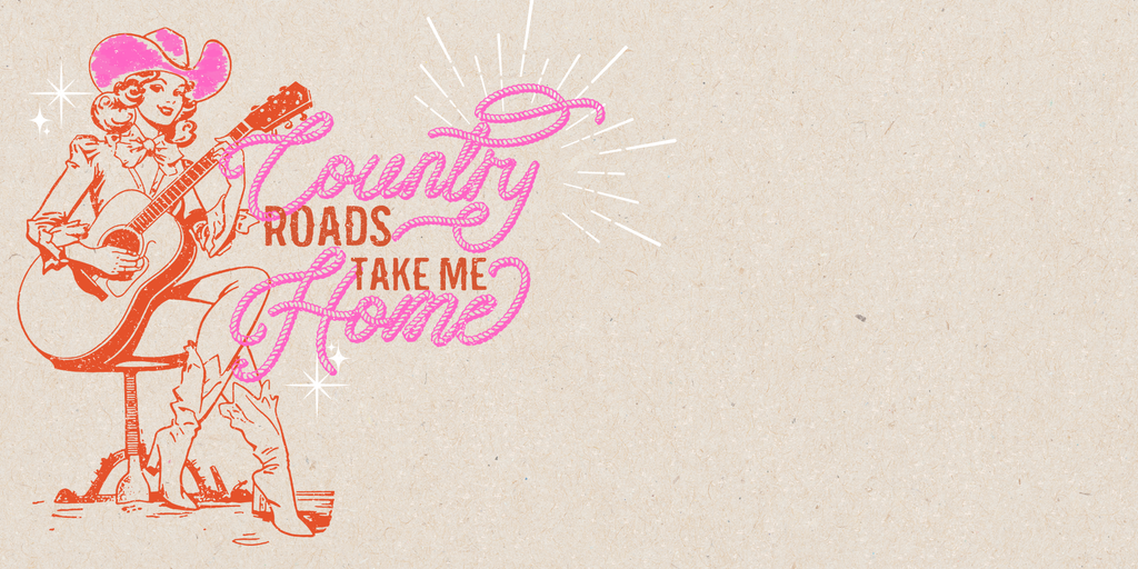 COUNTRY ROADS trinket tray insert set of 5