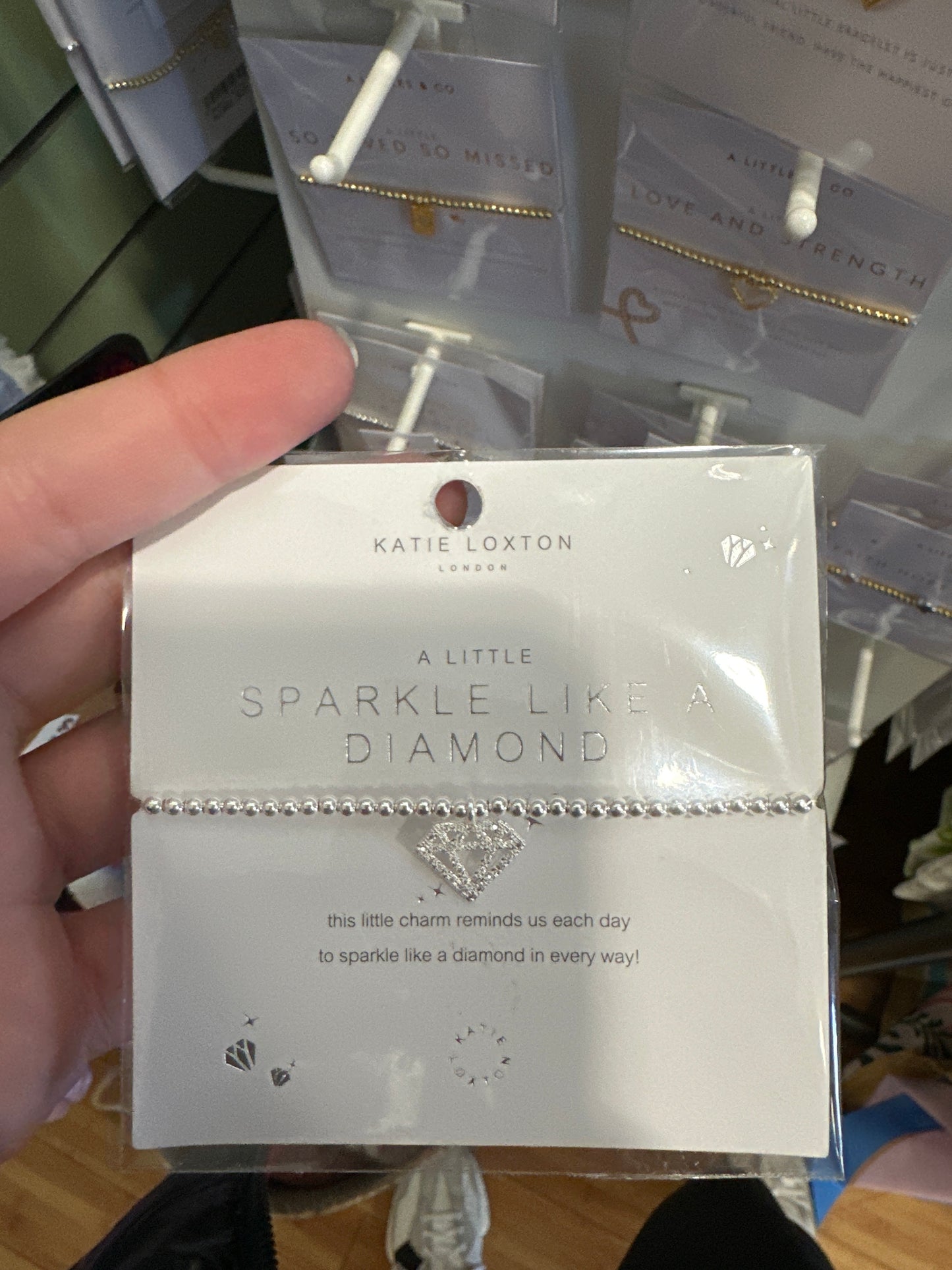 A LITTLE SPARKLE LIKE A DIAMOND