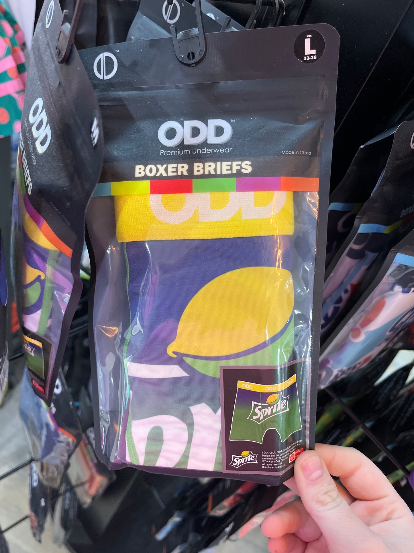 BOXER BRIEFS - SPRITE - L