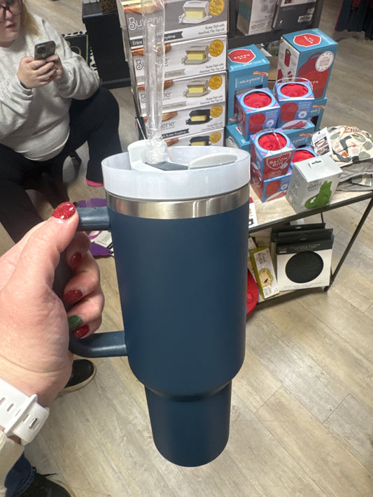 TEAGAN TUMBLER - MIDNIGHT BLUE