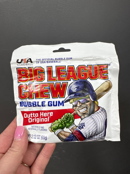 BIG LEAGUE CHEW BUBBLE GUM