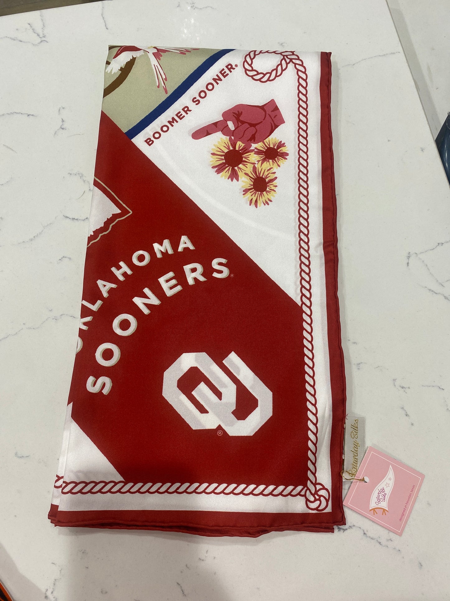 OKLAHOMA SOONERS SATURDAY SCARF