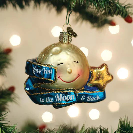 Love You to The Moon and Back Ornament