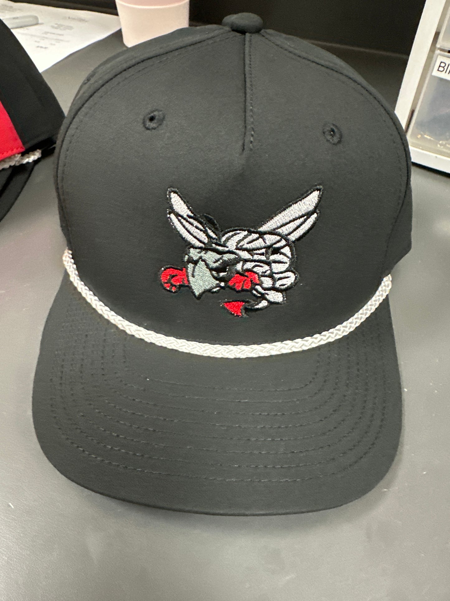 HORNET EMBROIDERED ROPE HATS