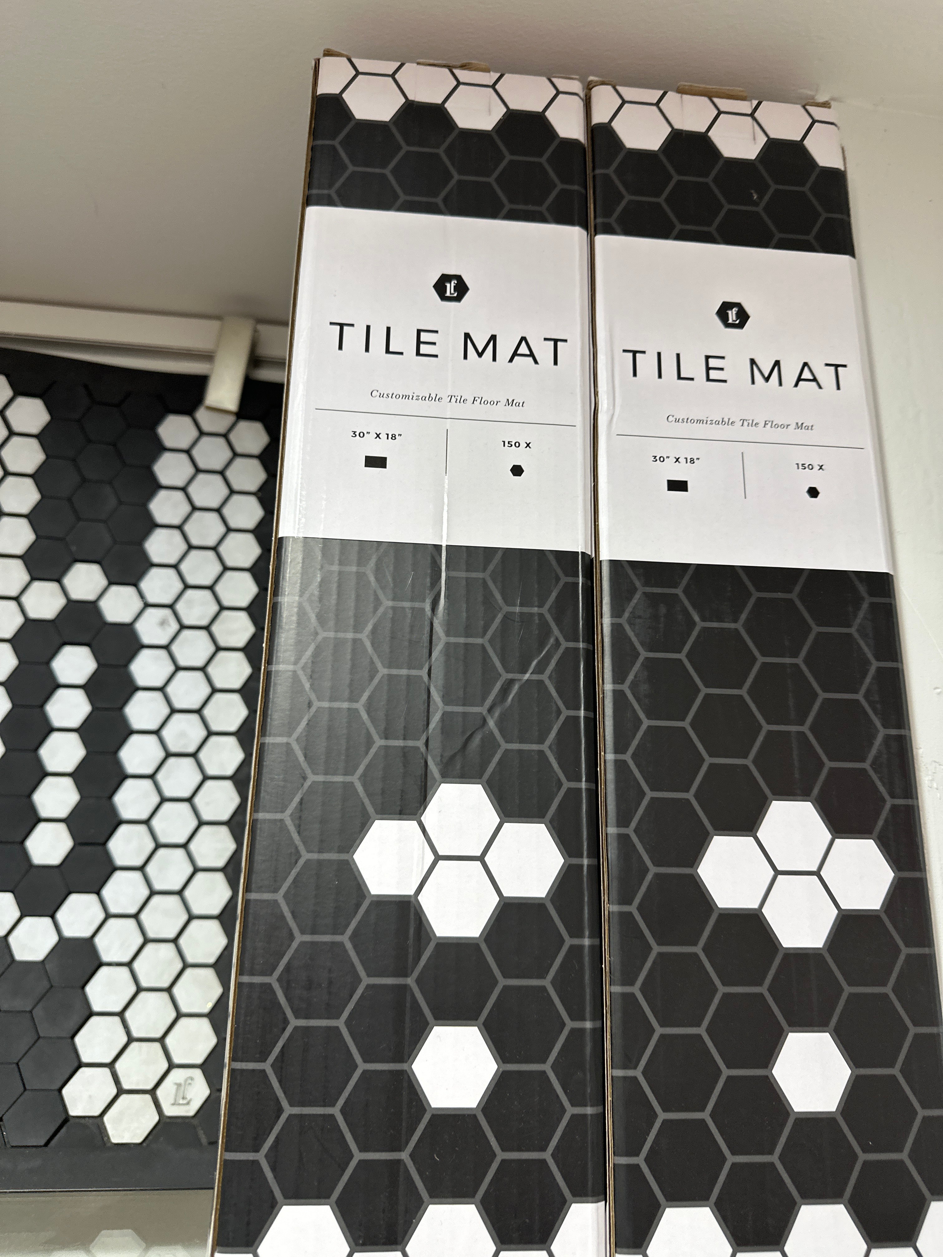 TILE MAT - BLACK