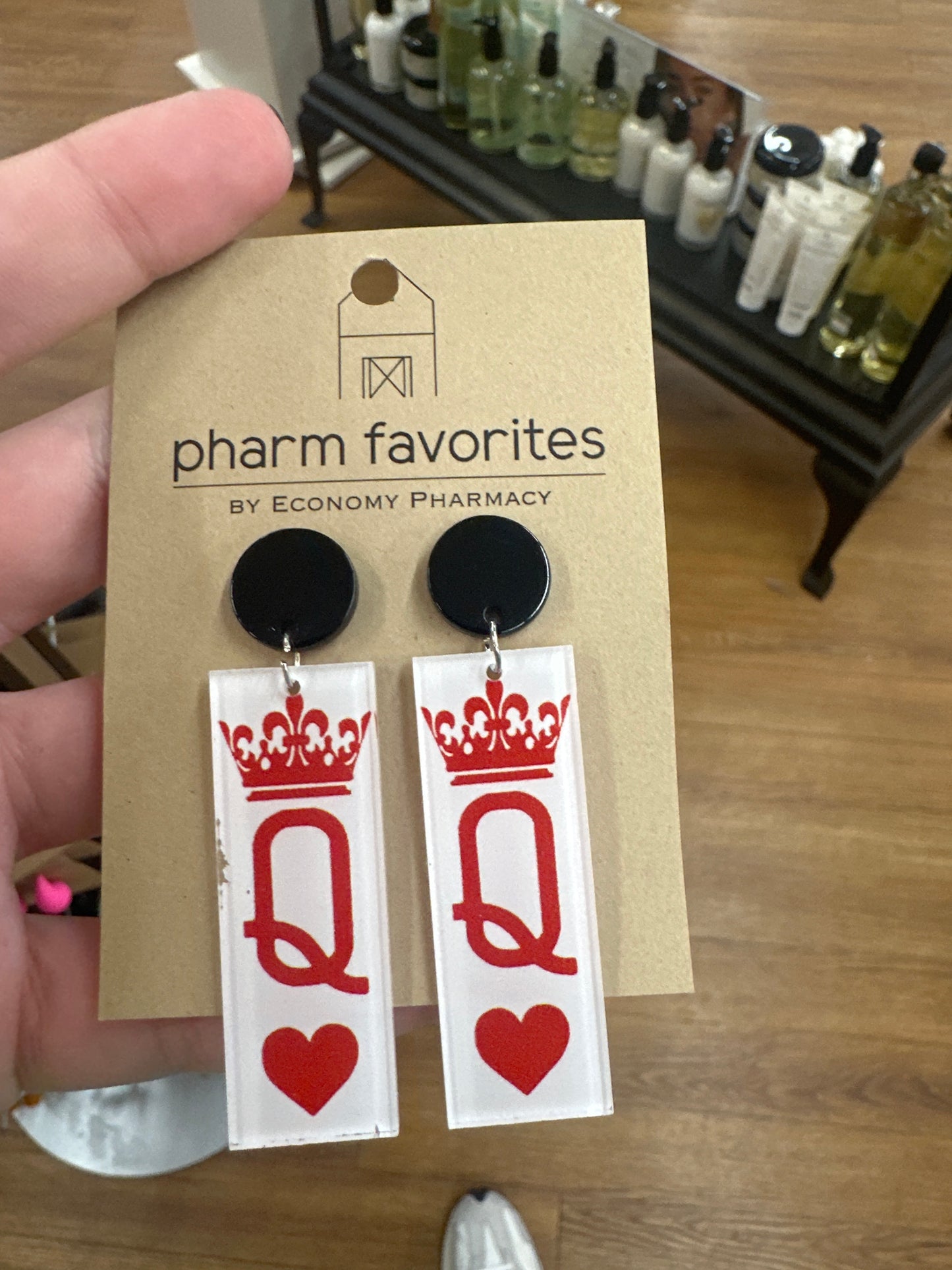 QUEEN OF HEARTS EARRINGS