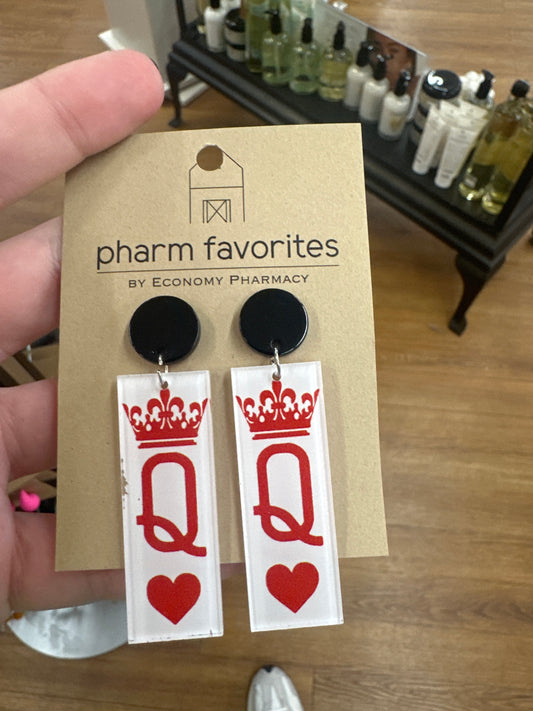 QUEEN OF HEARTS EARRINGS