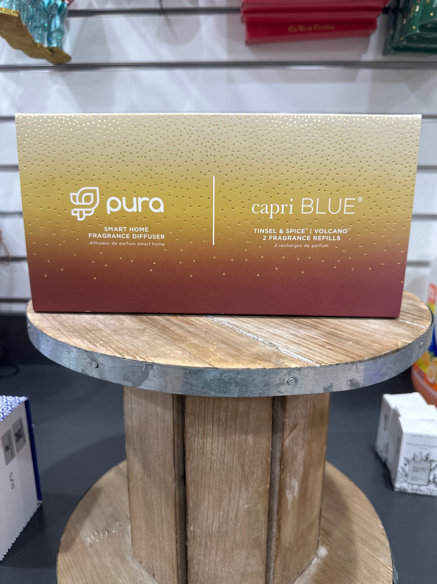 PURA - DIFFUSER KIT - VOLCANO/TINSEL & SPICE