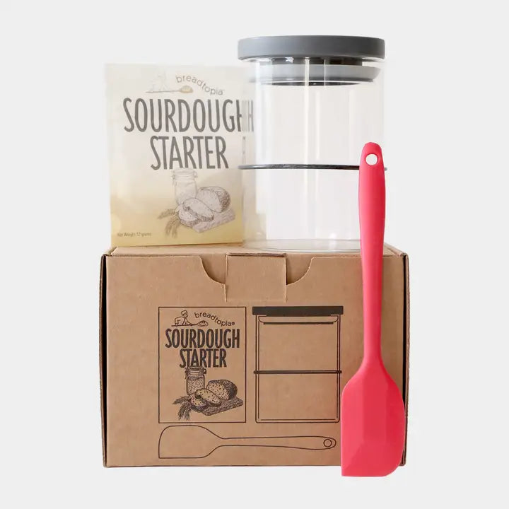 BREADTOPIA SOURDOUGH STARTER KIT WITH JAR & TOOLS