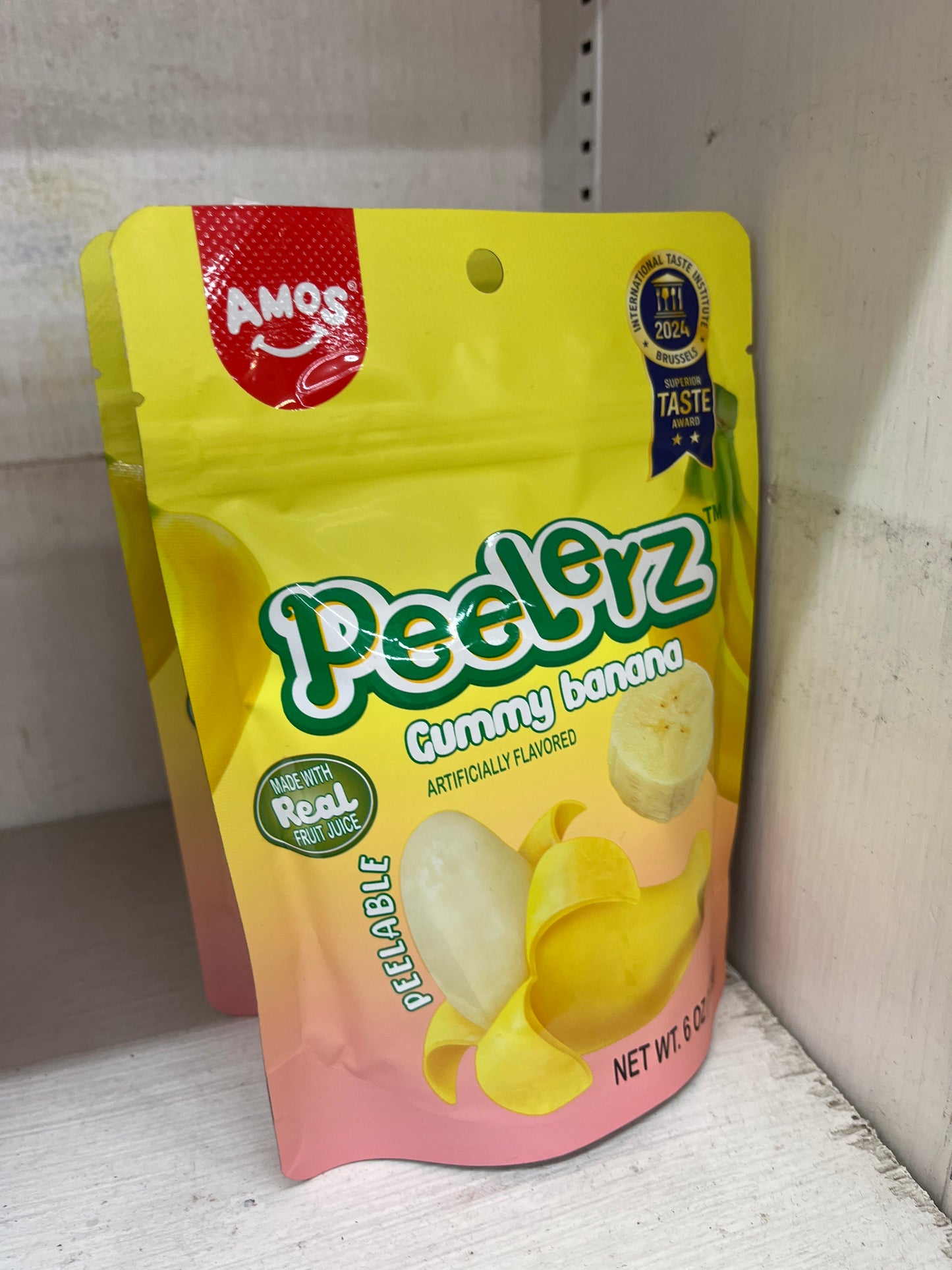 AMOS GUMMY PEELERZ - BANANA - Pharm Favorites by Economy Pharmacy