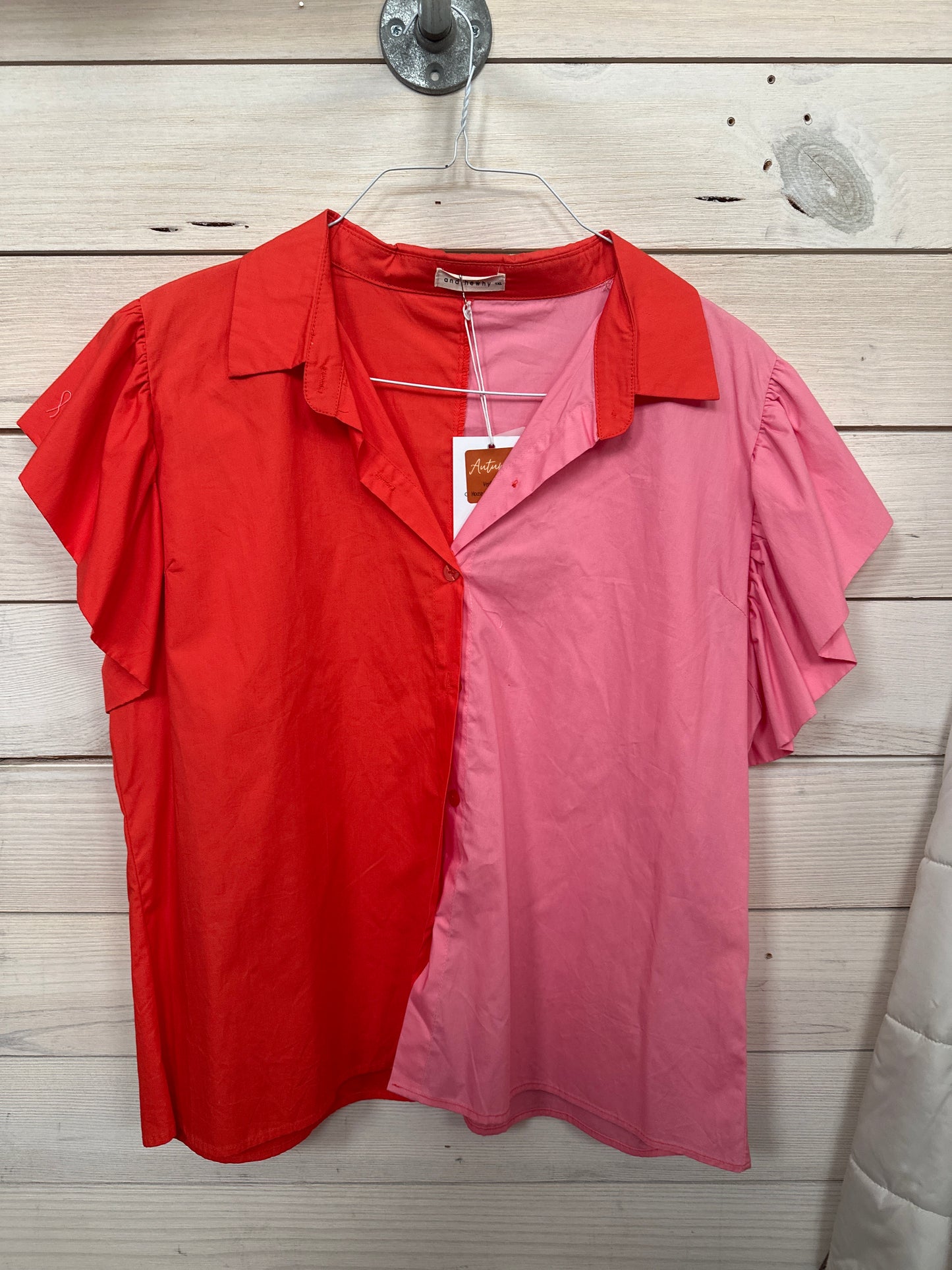 PINK/RED BLOUSE