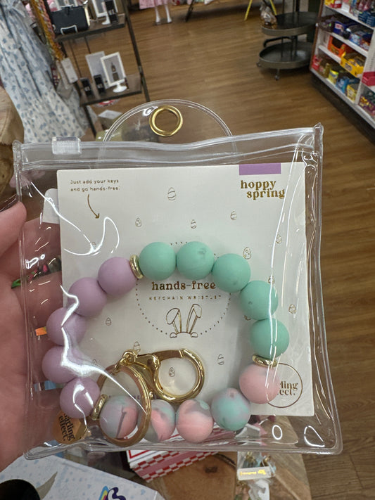 HANDS FREE KEYCHAIN WRISTLET - HOPPY SPRING