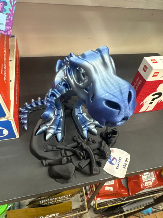 FANTASY PETS - SKELETAL T-REX W/STAND - XXL