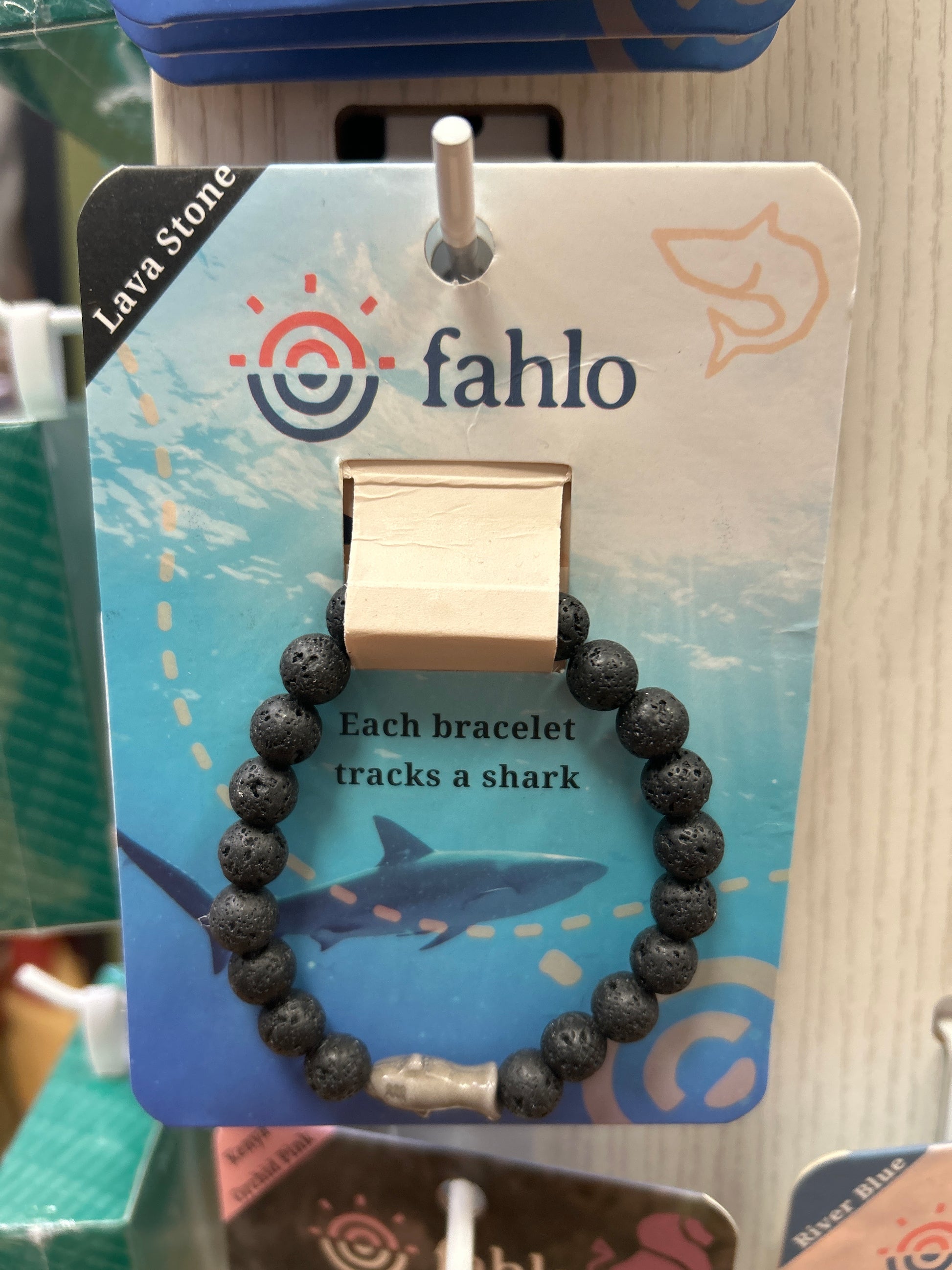 THE VOYAGE BRACELET - LAVA STONE - SHARK - Pharm Favorites by Economy Pharmacy