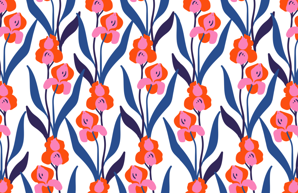 FAB FLORAL insert set of 10