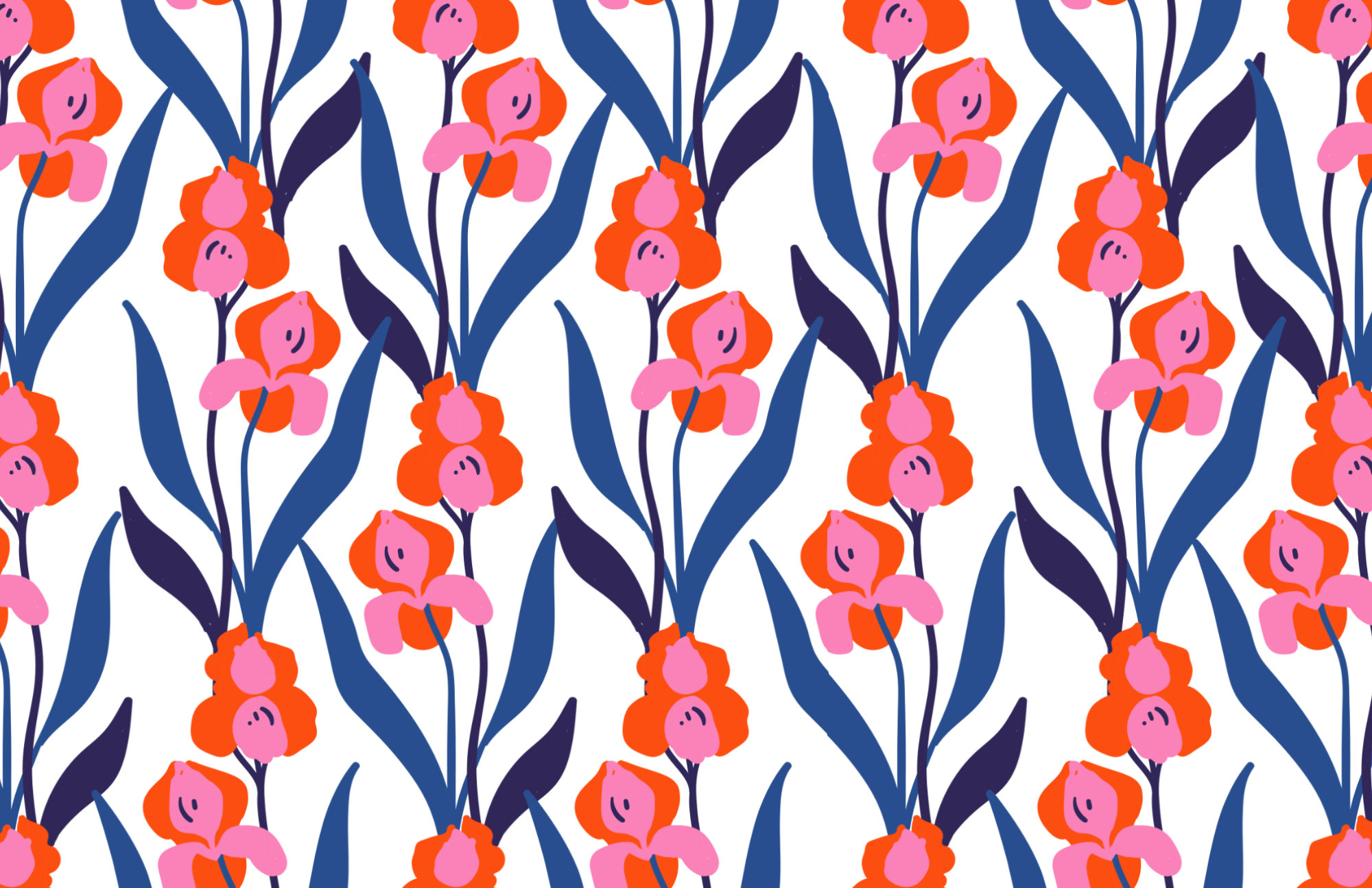 FAB FLORAL insert set of 10