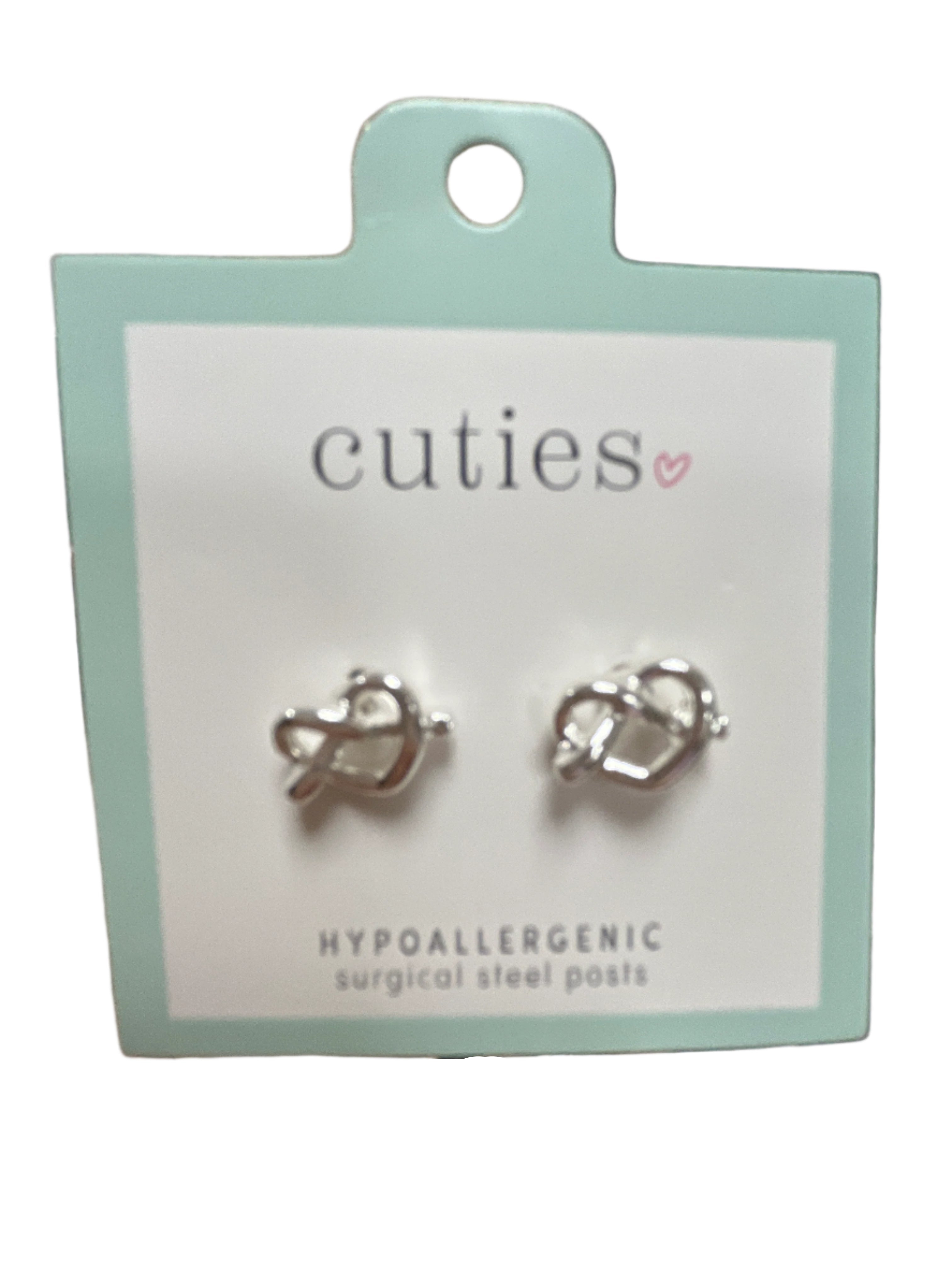 HEART WITH A TWIST EARRINGS