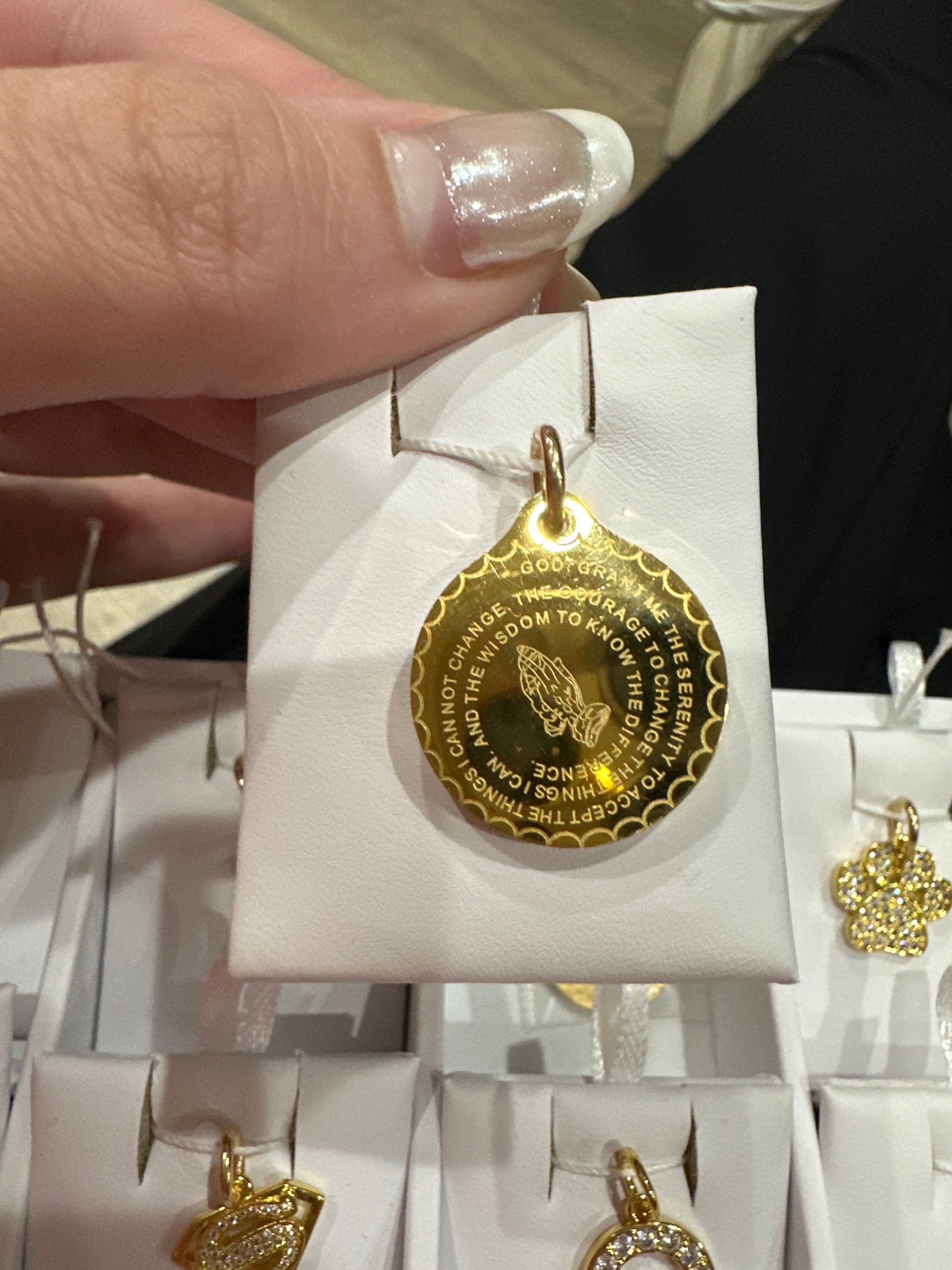 GODDESS CHARM - LORD'S PRAYER CHARM - Pharm Favorites by Economy Pharmacy