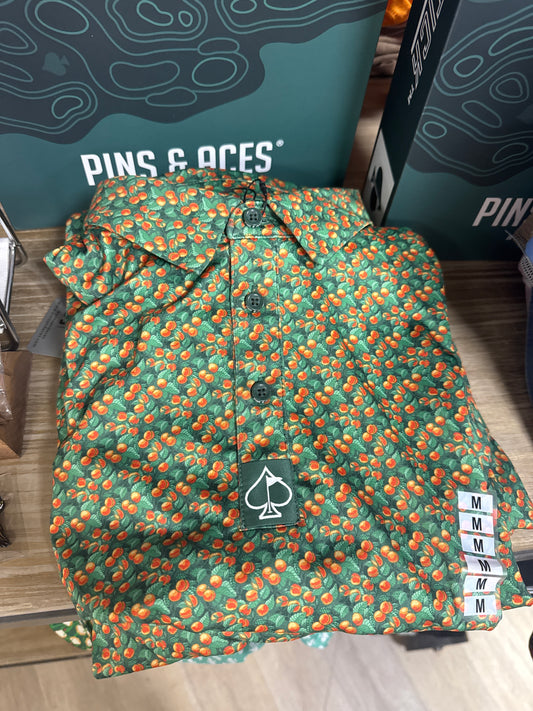 GOLF POLO - JUICY PEACHES - M