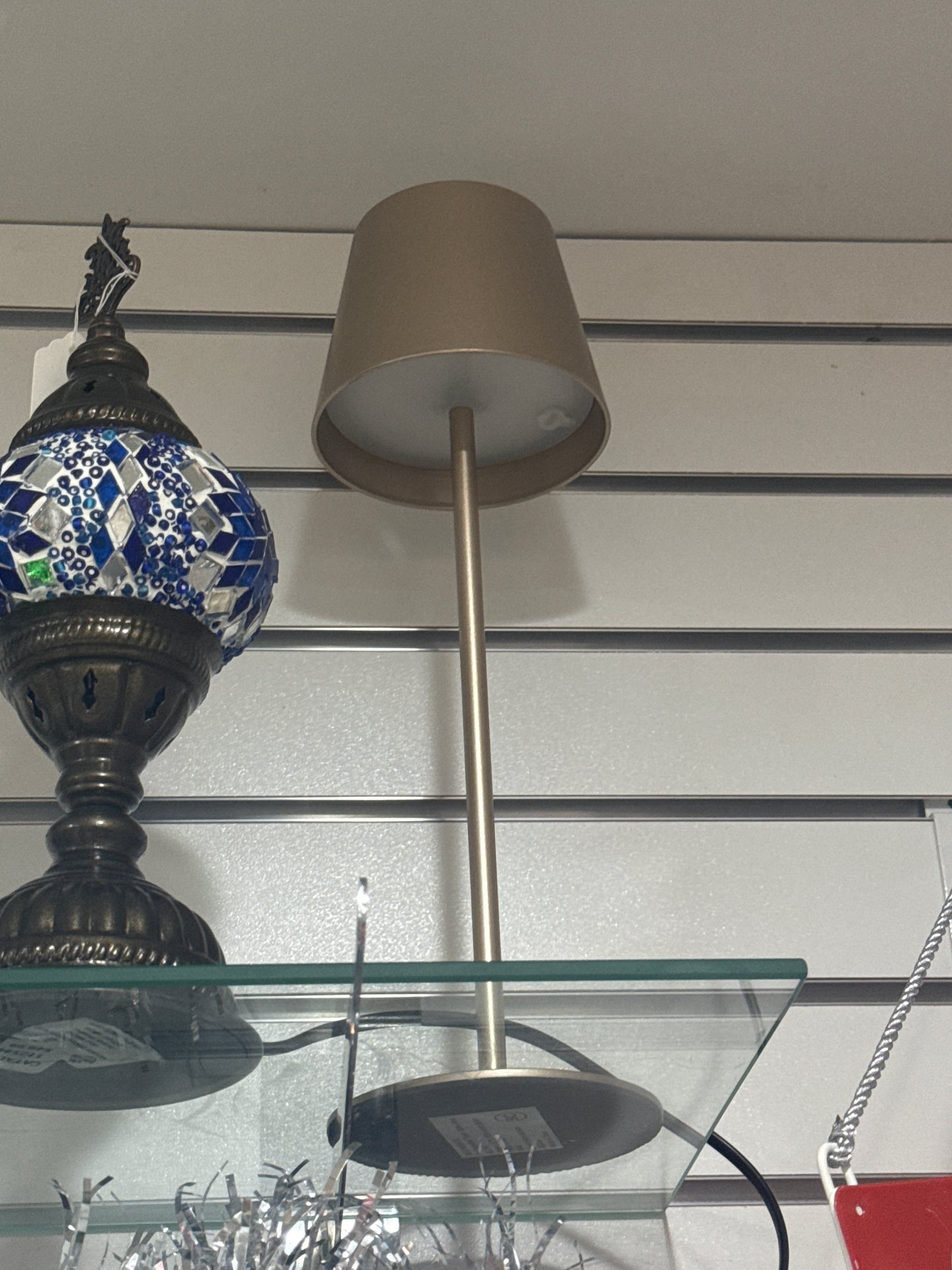 RECHARGEABLE TOUCH LAMP - BRONZE